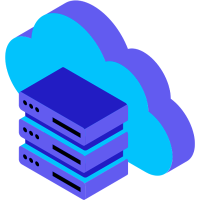 cloud hosting icon